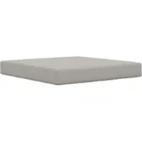 vidaXL Coussin de canapé d'extérieur 3 pcs Gris Polyester