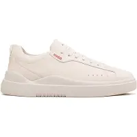 HUGO Baskets basses 'Blake' rouge foncé / blanc