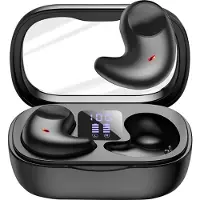 Avizar , TWS Casque BT5.3 stéréo basse ANC réduction du bruit, Noir