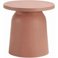 HowHomely | Table basse - OTTO1 - Poudré - Design moderne - Résistant aux intempéries et fonctionnel