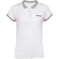 NOX Meta 10th Short Sleeve Polo Blanc XS Femme
