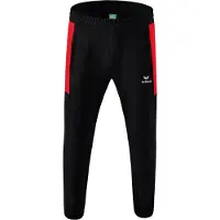 Erima Pantalon de sport rouge / noir / blanc