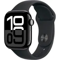 Apple Watch Series 10 42 mm Noir Bracelet Sport M/L