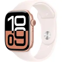 Apple Watch Series 10 46 mm Or Rose Bracelet Sport S/M