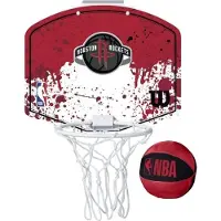 Wilson NBA Team Mini Hoop Houston Rockets Basketball