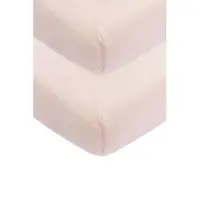 Meyco jersey draps-housses 2-pack 70x140/150 soft pink (140 x 70 cm)
