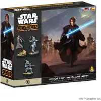 Atomic Mass Games Star Wars Legion – Extension Héros de l'Armée des Clones