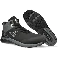 Albatros Bottes de sécurité Vigor 2 Impulse Black Mid Taille 46 gris S3S EN ISO 20345:2022