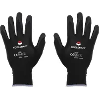 Toolcraft Gants de en polyamide avec revêtement nitrile taille 10 (10)