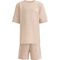 Adidas Waffle Bébé - Survêtements, Beige - Taille 111 - 116 CM - Jersey de coton