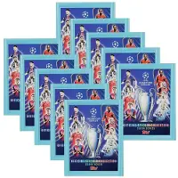 Topps - Ligue des champions 2024/2025 - Autocollants à collectionner - 10 sachets