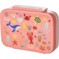 Rice Boîte à Repas - av. 6 compartiments - 1 L - Corail Ocean Im - - UneTaille - Boîte à Repas