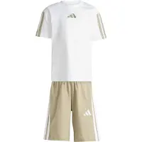 Adidas Ensembles de survêtement Essentials T-Shirt Kids garcons - Blanc - 4 / 5 ans