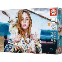 Educa Hirtin Lily Brick Puzzle 500 pièces Multicolore One Size