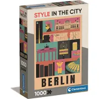 Clementoni Puzzle CLE 1000 Compact Berlin 39845