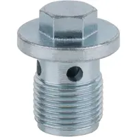 Ks Tools Bouchon de vidange d'huile hexagonal 13 mm M18x1,5x21 mm Lot de 25 - 430.2081