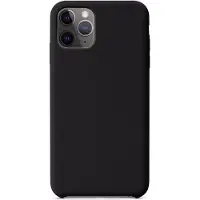 Apple Silicone (Apple iPhone 12 Pro Max), Coque pour téléphone portable, Noir
