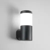 Silamp Applique Murale Extérieur Jardin Cylindre IP65 pour Ampoule E27