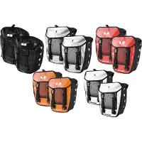 Red Loon 2x Pro Packtasche Fahrradtasche LKWPlane wasserdicht, Numéro du fabricant:VDP64138_2, Couleur:Orange