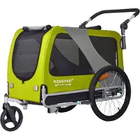 Tiggo DOGGYHUT Premium XL 2 en 1 Remorque vélo & jogger pour chiens 23 - 45 kg Remorque vélo pour chiens