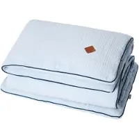 Sevira Kids Parure de lit Jeanne 2 pièces - 140 x 100 cm - Bleu | par
