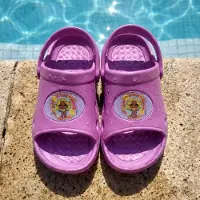 EplusM LOL Surprise Sandales pour enfants Sabots Chaussures de bain Tongs – Violet / 22/23