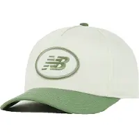 New Balance 5 Panel A Frame Cap Blanc