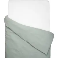 Sevira Kids Housse de couette Jeanne - 100 x 140 cm - Vert-de-gris | par