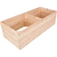 Rojaplast Premium Lit de jardin surélevé en bois 160 X 70 X 50 cm Bois de mélèze 9215