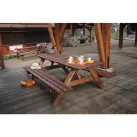 Rojaplast Ensemble de jardin PIKNIK en bois 200 cm