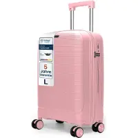 4FLY Valise rigide CoreMatte PP 24 pouces – Taille L – Rose