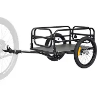 Tiggo remorque vélo pliante 40 kg chargement remorque vélo remorque transport
