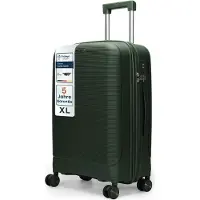 4FLY Valise rigide CoreMatte PP 28 pouces Bagage enregistré – Taille XL – Vert olive
