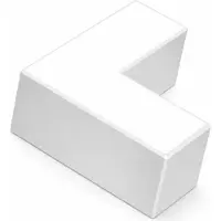 Silamp Connecteur L 90° 8W pour Suspension Linéaire Interconnectable BLANC - Blanc Froid 6000K - 8000K