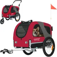 Tiggo DOGGYHUT Premium MEDIUM remorque à vélo 2en1 pour chien et jogger
