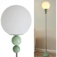 Alpinaluz "LOKE" E27 Lampadaire avec boule multiple et boule blanche opaque