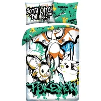 Halantex Pokémon 18 Set Of Sheets Multicolore