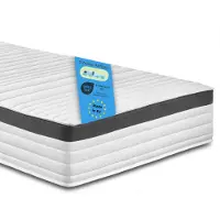 Bodyprotect matelas ergonomique à ressorts 7 zones, 140 x 200 cm, H2, 25 cm, ressorts ensachés, Elite Line