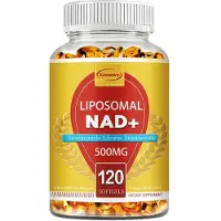 Xemenry NAD+ Liposomal 500 mg (120 gélules) Complément alimentaire, Peau, Ongles, Système immunitaire, Anti-âge, Energie, Métabolisme