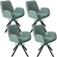 Shenzhen YTD Smart Life Co., LTD HOMAVO Chaises de salle à manger (lot de 4) | Chaise de salle à manger, chaise de bureau, tabouret, chaise de bureau