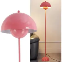 Alpinaluz Lampadaire au design nordique, inspiré du "pot de fleurs" et base parabolique, douille E27 pour salon, salle à manger, chambre à coucher
