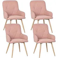 Shenzhen YTD Smart Life Co., LTD HOMAVO Chaises de salle à manger (lot de 4) | Chaise de salle à manger, chaise de bureau, tabouret, chaise de bureau