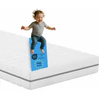 Bodyprotect Matelas pour enfant haut de gamme, 90 x 200 cm, 13 cm, housse amovible, Junior Dreams