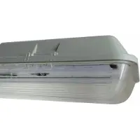 Silamp Réglette LED étanche Double pour Tubes LED T8 150cm IP65 (boitier vide)