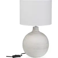 Versa Lampe de table Dewas Blanc