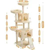 OEM Tour d'arbre à chat, multi-niveaux, arbre à chat