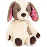 Babymask B.Toys Happy Hues Peluche douce chien rose