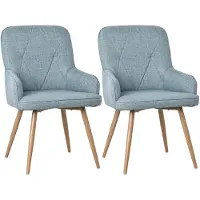 Shenzhen YTD Smart Life Co., LTD HOMAVO Chaises de salle à manger (lot de 2) | Chaise de salle à manger, chaise de bureau, tabouret, chaise de bureau