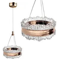 Toolight Lampe Suspendue Lhj099-Cp Gold, Rose Gold