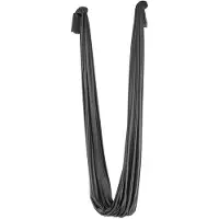 Tiguar Aerial Hammock 6 m (gris) 100% polyamide, stretch 280 cm, antistatique, pour le yoga aérien, l'acrobatie & le fitness, résistant à la charge, mousqueton inclus